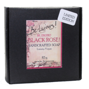 black rose soap