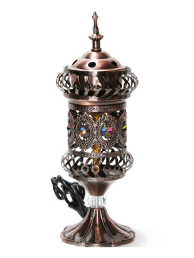 Bakhoor Burner Electric Tower Ornate Jewels