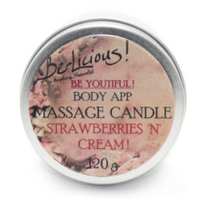 Body App Massage Candle Strawberries ‘N’ Cream