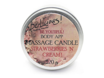 Body App Massage Candle Strawberries ‘N’ Cream